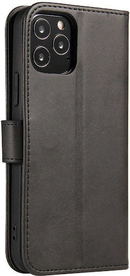 Hurtel Magnet Book Δερματίνης Μαύρο (Galaxy M53 5G)