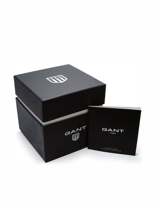 Gant Cleveland Men's Watch 43.5mm Battery with Silver Metal Bracelet