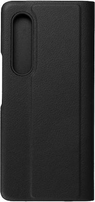 Forcell Classic Synthetic Leather Book Black (Galaxy Z Fold 3)