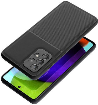 Forcell Noble Silicone Back Cover Black (Galaxy A52 / A52s)