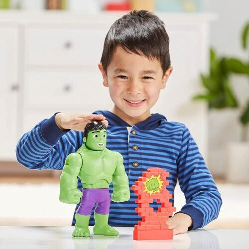 Фигура за Действие Spidey & His Amazing Friends - Power Smash Hulk Хълк за 3+ години Години