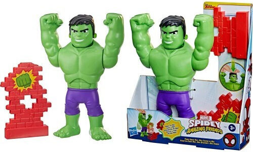 Фигура за Действие Spidey & His Amazing Friends - Power Smash Hulk Хълк за 3+ години Години