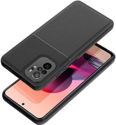 Forcell Noble Silicone Back Cover Black (Redmi Note 10 Pro)