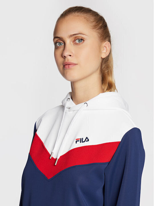Bosa Cropped Hoody Cropped Γυναικείο Φούτερ Navy Μπλε