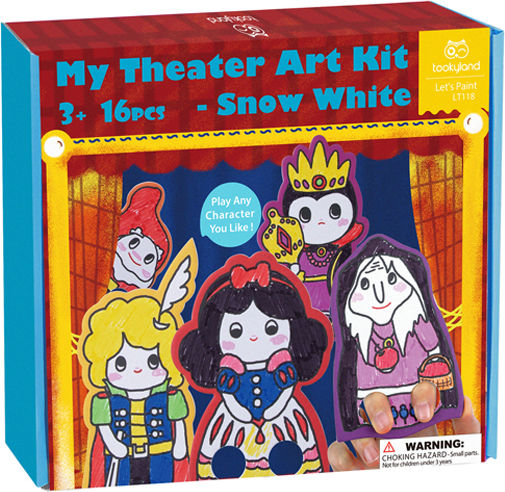 Tooky Toys Puppet Theater Set Snow White