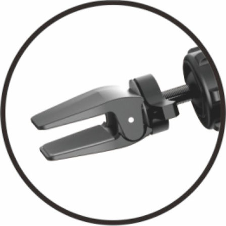 Tpster Βάση Κινητού Αυτοκινήτου K-552 με Ρυθμιζόμενα Άγκιστρα Μαύρη