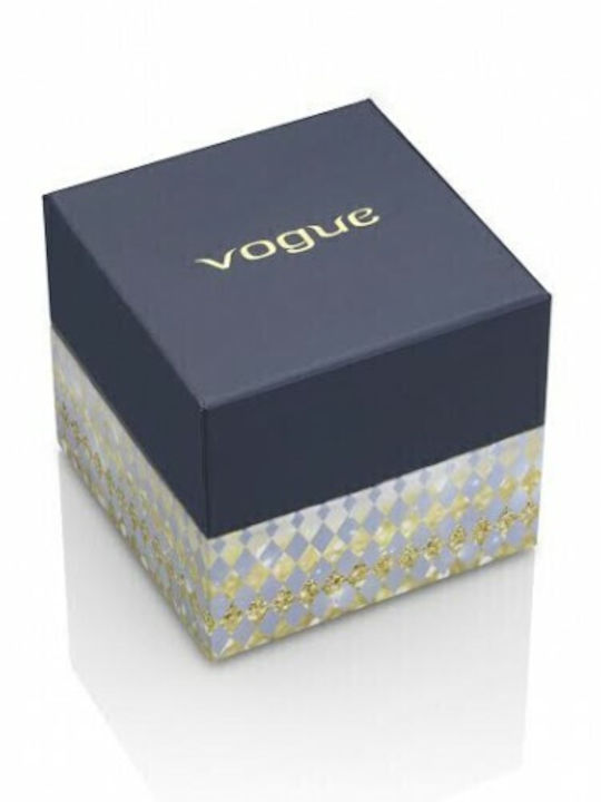 Vogue Bliss Γυναικείο Ρολόι 32mm Μπαταρίας με Ασημί Μεταλλικό Μπρασελέ