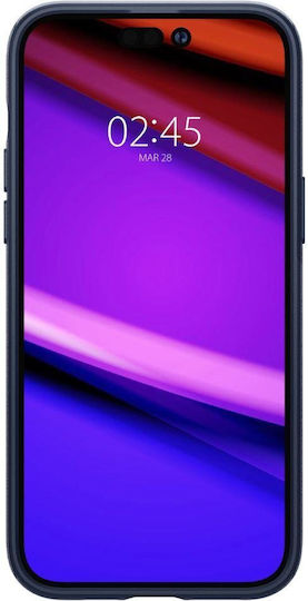 Spigen Mag Armor Back Cover Silicon Albastru marin (iPhone 14 Pro Max)