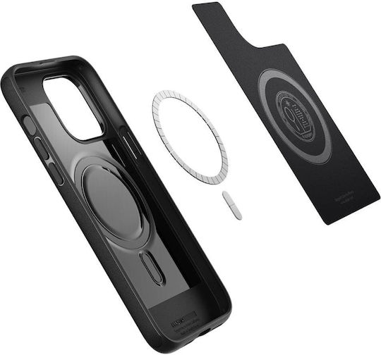 Spigen Mag Armor Back Cover Silicone Matte Black (iPhone 14 Pro Max)