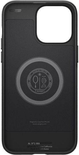 Spigen Mag Armor Back Cover Silicone Matte Black (iPhone 14 Pro)
