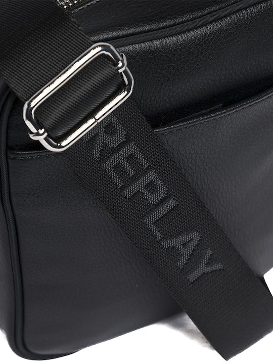 Herrentasche Schulter / Crossbody Schwarz
