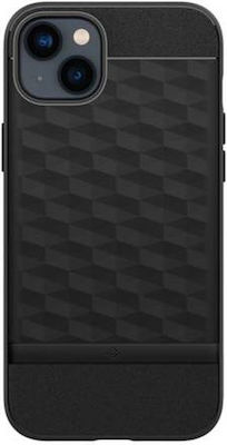 Spigen Caseology Parallax Mag Umschlag Rückseite Silikon Matte Black (iPhone 14 Plus) ACS04927