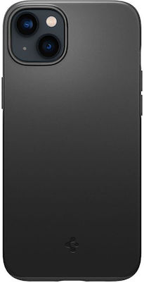 Spigen Thin Fit Umschlag Rückseite Silikon Schwarz (iPhone 14) ACS04788