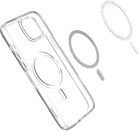 Spigen Ultra Hybrid Mag Safe Compatible Back Cover Πλαστικό 2mm Λευκό-Διάφανο (iPhone 14 Plus)