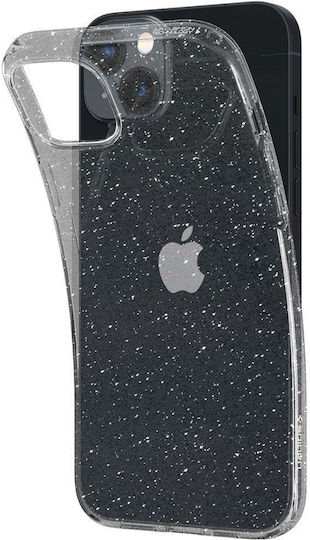 Spigen Liquid Crystal Glitter Back Cover Σιλικόνης Διάφανο (iPhone 14 Plus)