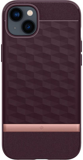 Caseology Parallax Mag Back Cover Πλαστικό 2mm Burgundy (iPhone 14 Plus)