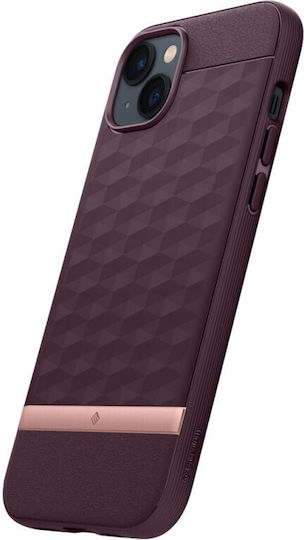 Caseology Parallax Mag Back Cover Πλαστικό 2mm Burgundy (iPhone 14 Plus)