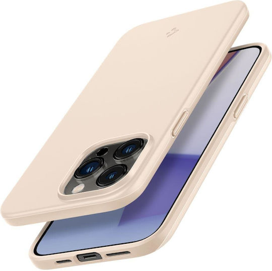 Spigen Thin Fit Back Cover Silicone 1.55mm Sand Beige (iPhone 14 Pro Max)