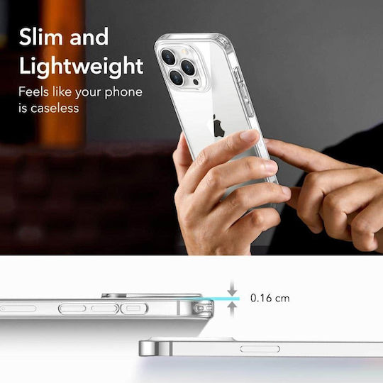 ESR Project Zero Umschlag Rückseite Silikon Transparent (iPhone 14 Pro)