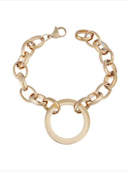 Puppis Bracelet made of Steel Gold Plated