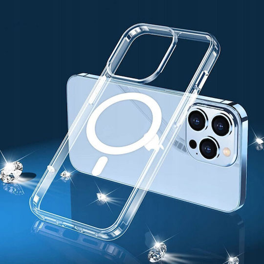 Tech-Protect Flexair Hybrid Magsafe Задна корица Силикон Прозрачен (iPhone 14 Plus)