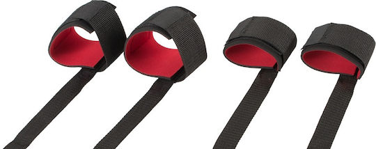 You2Toys Set Bondage Комплект за Връзване на Крайници в Черен Цвят 4бр