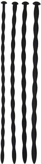 Sinner Gear Silicone Dilator Set Διαστολέας σε Μαύρο Χρώμα 4τμχ