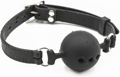 Toyz4lovers Breathable Ball Gag Φίμωτρο σε Μαύρο Χρώμα