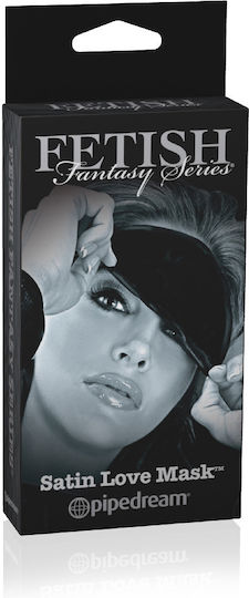 Pipedream Limited Edition Satin Mask BDSM Μάσκα σε Μαύρο Χρώμα