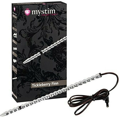 Mystim Tickleberry Finn Extensor în Culoare Argintiu