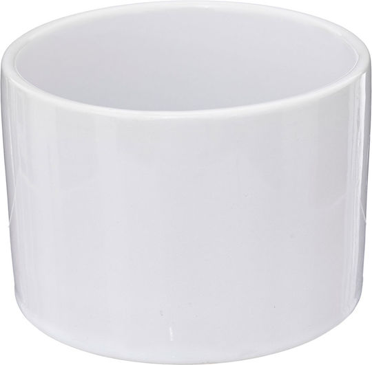 Ceramic Dessert Divided Serving Plate with 4 Slots White Ø33.5cmxY10cm