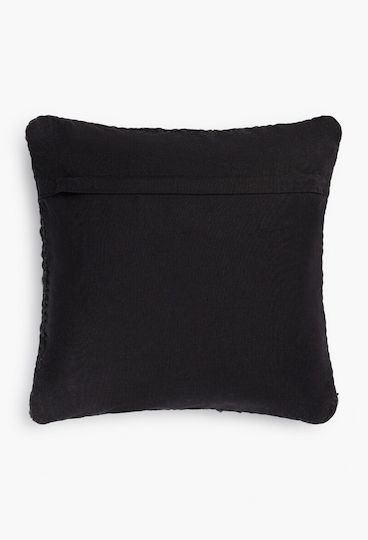 Calma House Zierkissen Ural Schwarz 60x60cm Calma House Zierkissen Ural Schwarz 60x60cm