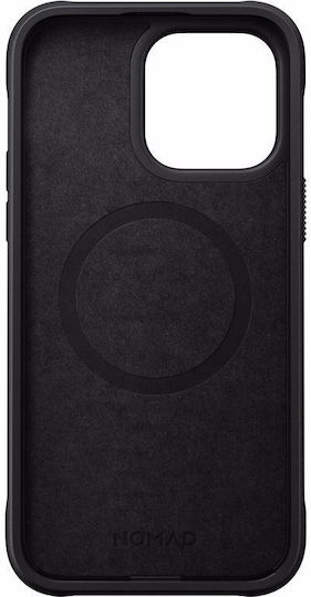 Nomad Rugged Back Cover Σιλικόνης 1.2mm Μαύρο (iPhone 14 Pro Max)
