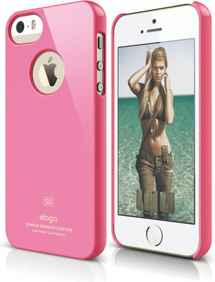 Elago Umschlag Rückseite Synthetisches Leder Rosa (iPhone 5/5s/SE)
