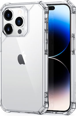 ESR Air Armor Umschlag Rückseite Silikon Transparent (iPhone 14 Pro)