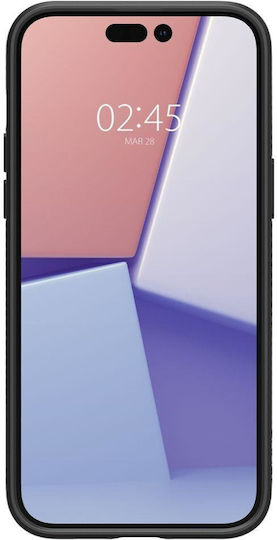 Spigen Liquid Air Back Cover Σιλικόνης Matte Black (iPhone 14 Pro Max)