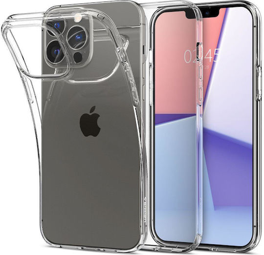 Spigen Liquid Crystal Back Cover Σιλικόνης Διάφανο (iPhone 14 Pro Max)