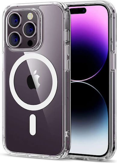 ESR CH Halolock Magsafe Back Cover Σιλικόνης 0.5mm Διάφανο (iPhone 14 Pro Max)