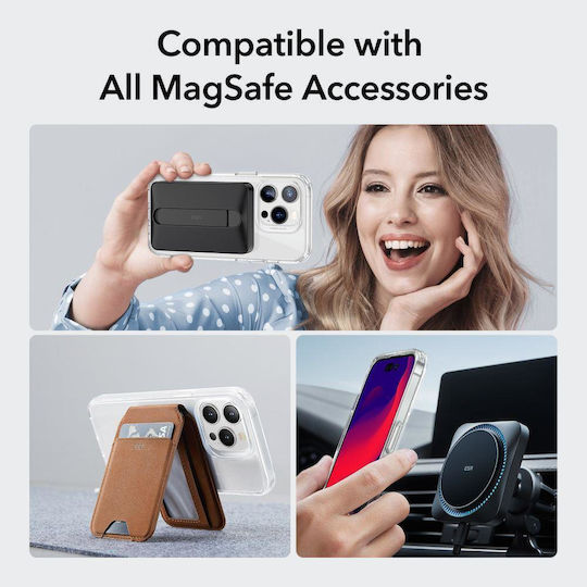 ESR CH Halolock Magsafe Back Cover Σιλικόνης 0.5mm Διάφανο (iPhone 14 Pro Max)