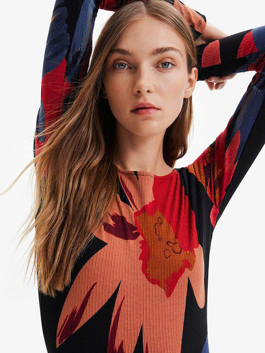 Frauen Bodysuit Mehrfarbig