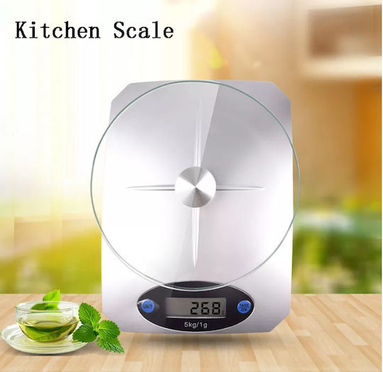 Cantare De Bucatarie Digitală Până La 5kg Albă