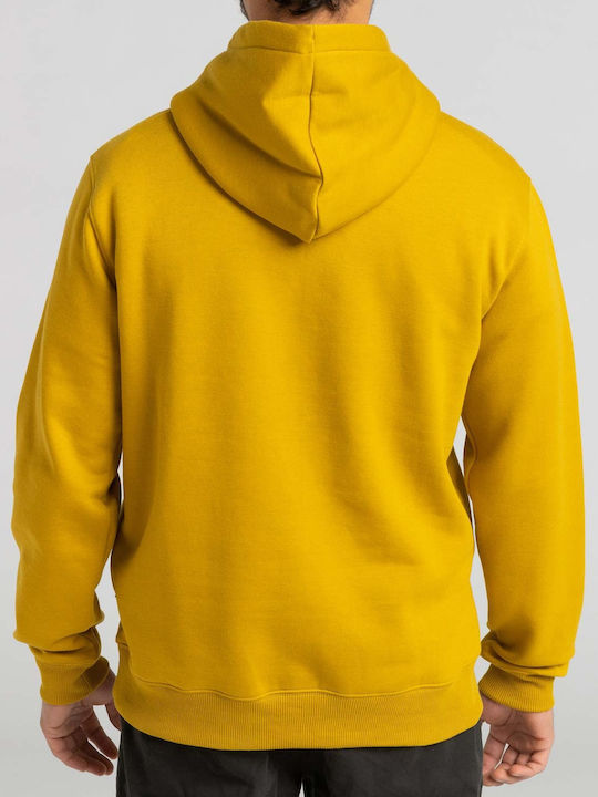 Billabong Arch Men's Sweatshirt with Hood and Pockets Amber