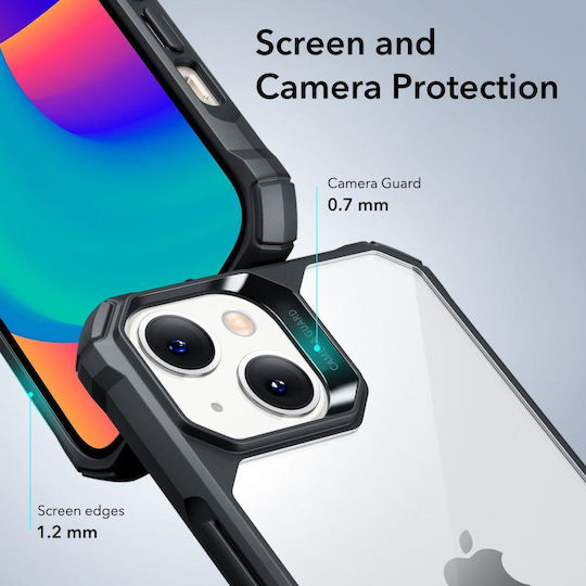 ESR Air Armor Back Cover Plastic Clear/Black (iPhone 14 Plus)