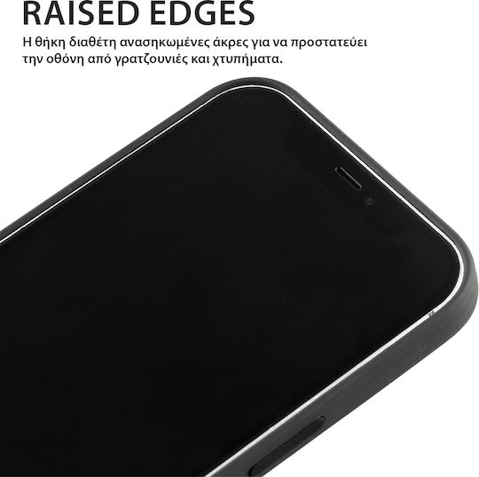 Idol 1991 Velvet Εlite Back Cover Σιλικόνης Μαύρο (iPhone 14)
