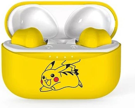 OTL Pokémon Pikachu In-Ear Bluetooth-Freisprecheinrichtung Kopfhörer mit Ladeetui Gelb