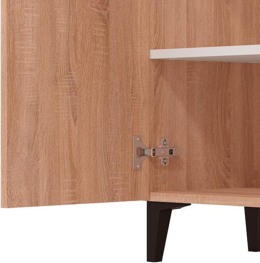 Suport pentru pantofi Buseto 2k cu 5 Rafturi Oak L67.5xW35xH195cm