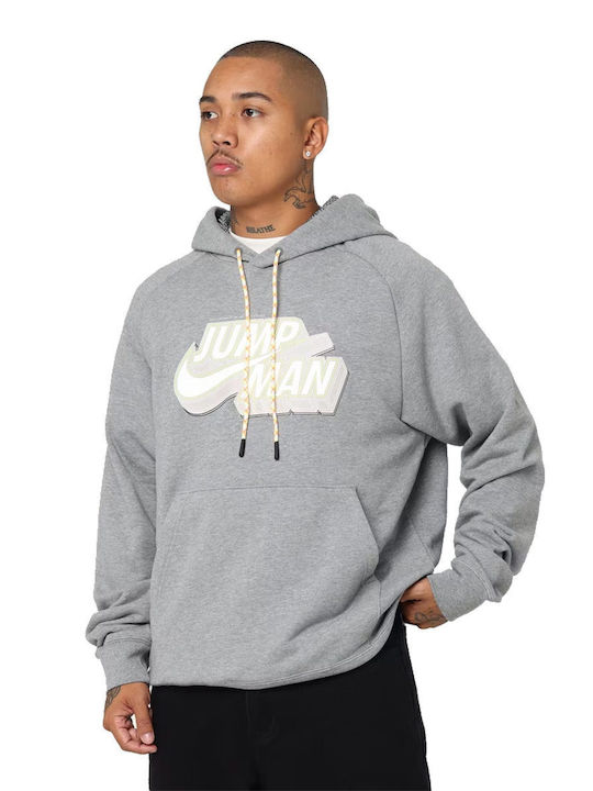 Hooded Gray Sweatshirt