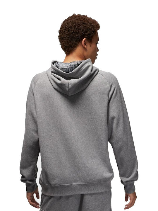 Hooded Gray Sweatshirt