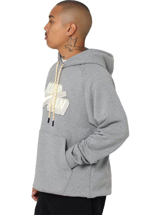 Hooded Gray Sweatshirt