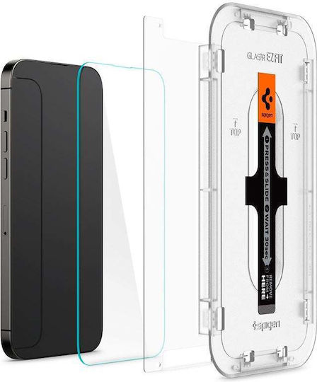 Spigen EZ FIT GLAS.tR Full Face Tempered Glass 2pcs (iPhone 14 Pro)